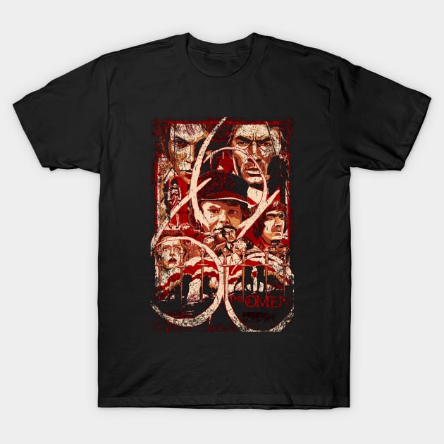 Ave Satani The Omen T-Shirt - Channel the Chilling Chant T-Shirt by Iron Astronaut